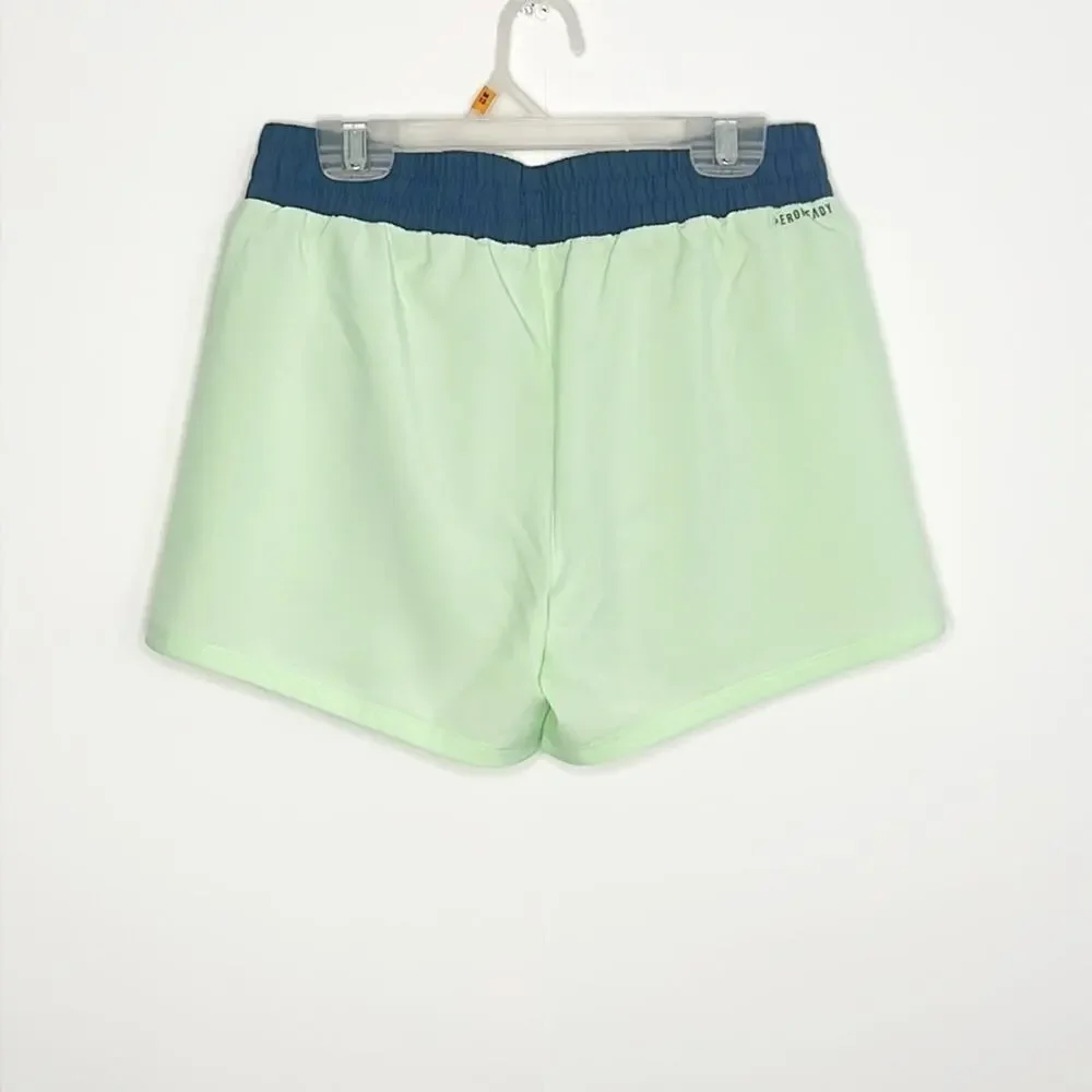 Girls Adidas Color Block Pacer Short Size Large